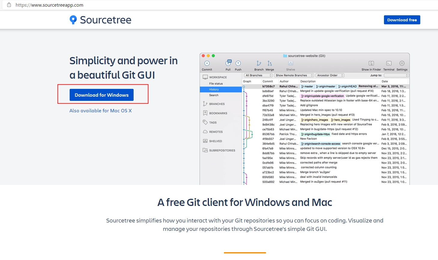 sourcetree login failed for bitbucket account