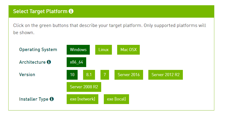 nvidia cuda toolkit 8.0