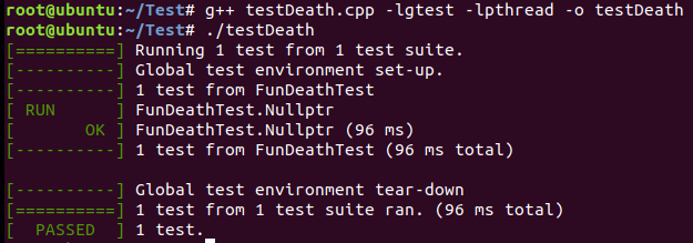 Cross-platform C ++ unit test frame - GTEST - Programmer Sought