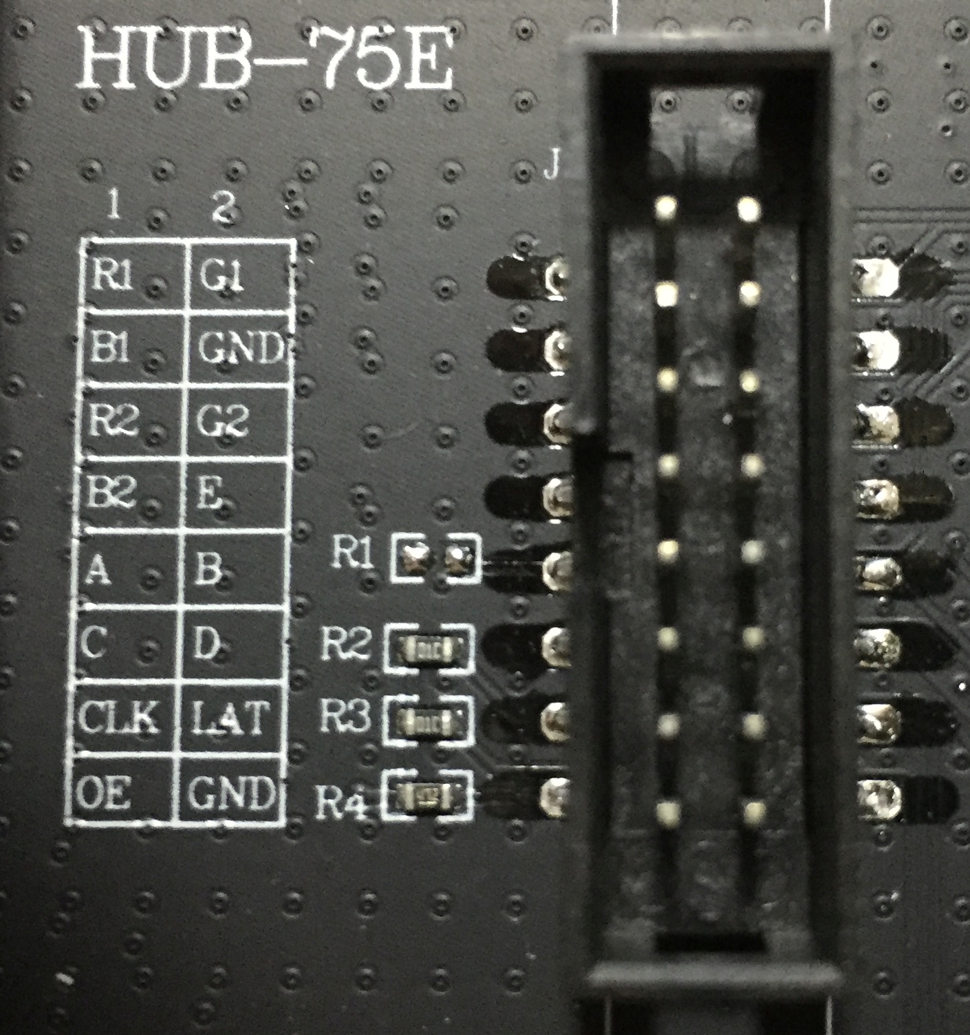 HUB75E 点阵屏的使用-CSDN博客