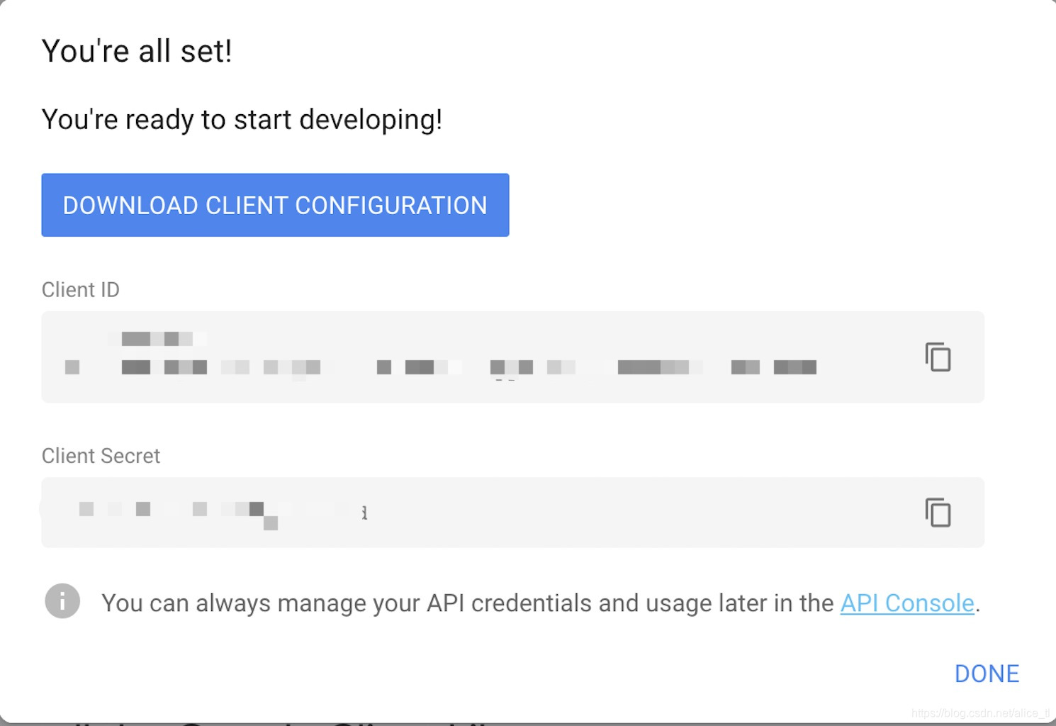 Python获取Google sheet中的内容_google sheet api 获取credentials.json和token.json ...
