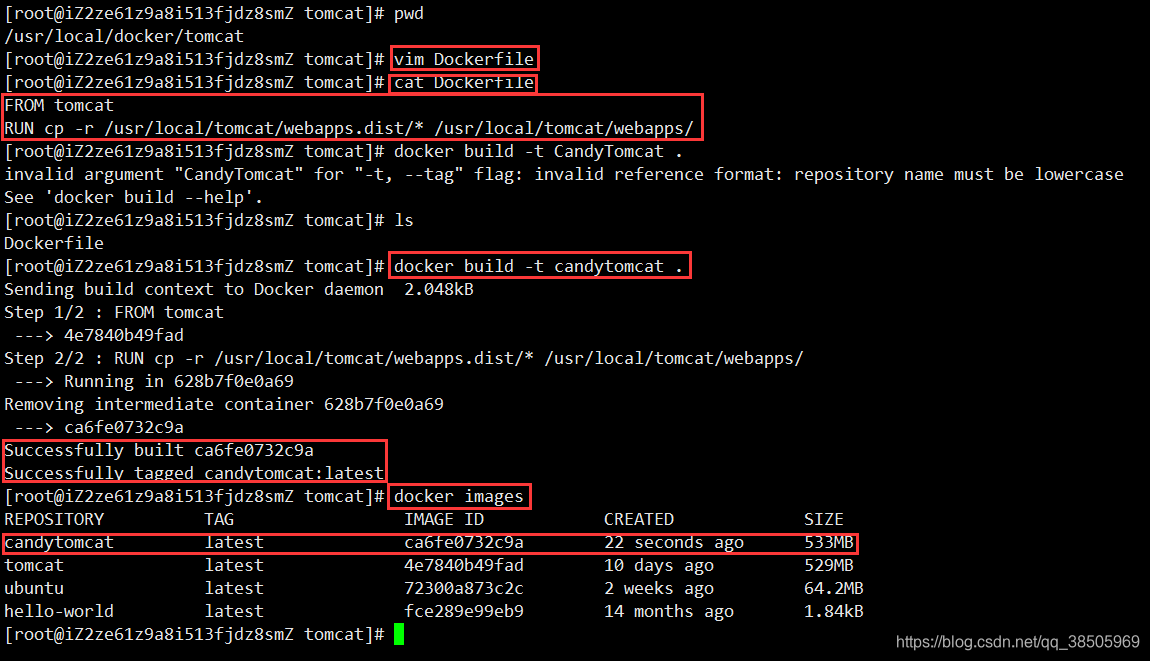 docker image构建过程