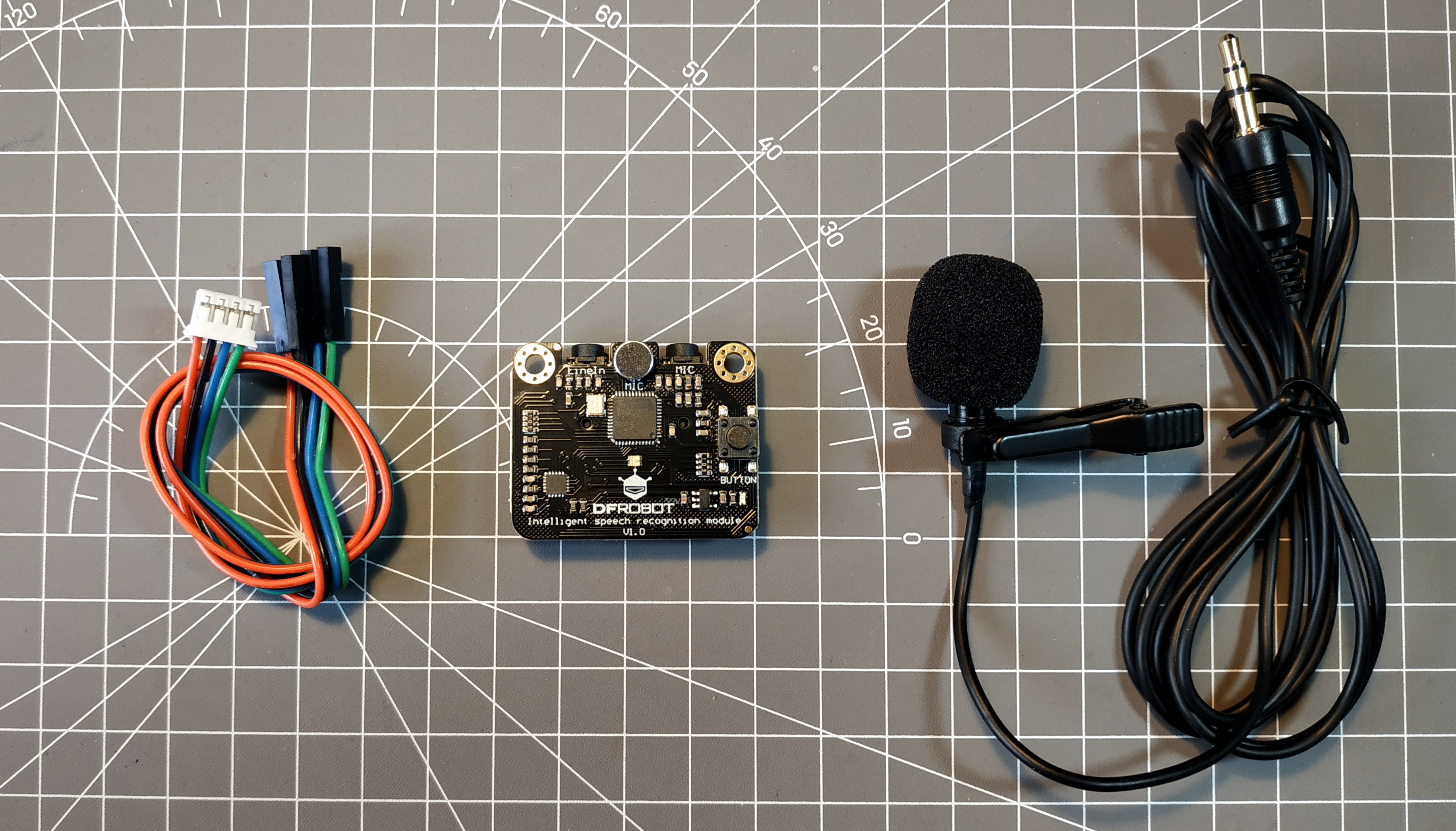 Gravity：I2C语音识别模块配送清单