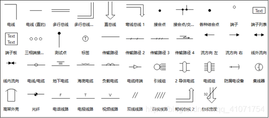 传输路径符号