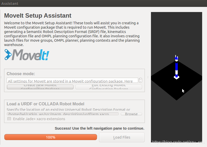 Configuring a robot arm using Setup Assistant - Programmer Sought