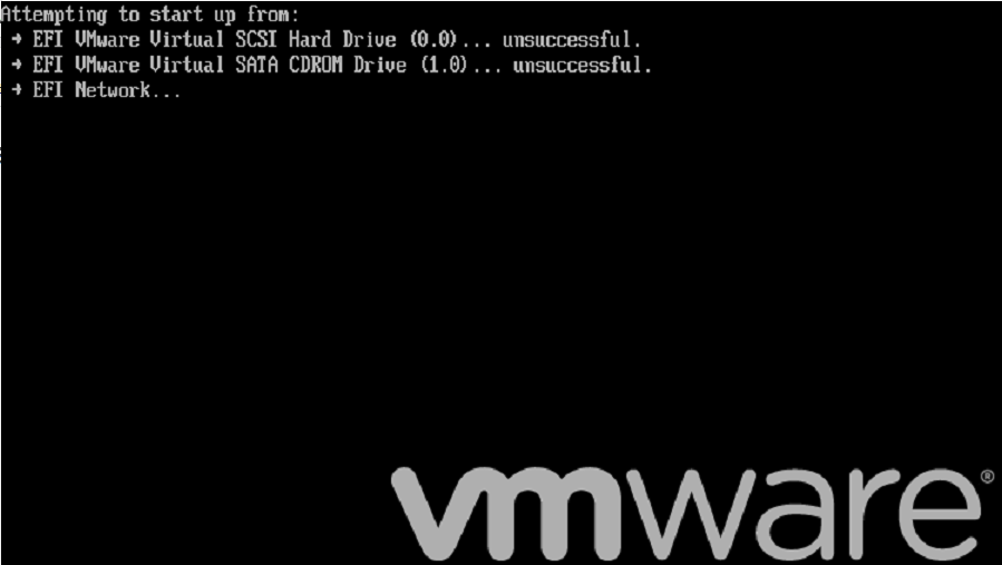 Vmware как включить efi