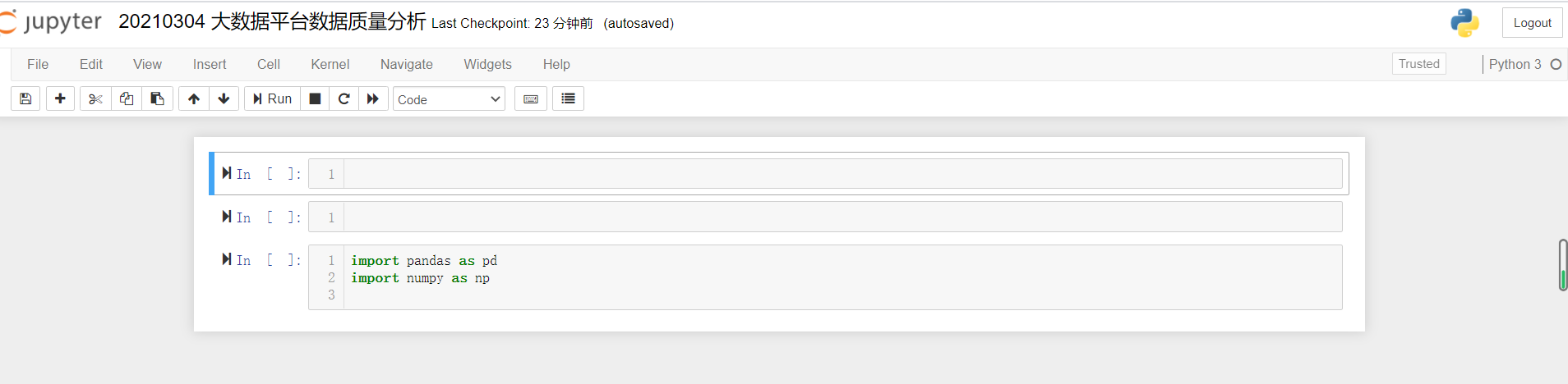 修改Jupyter Notebook的界面显示_jupyter notebook切换显示模式-CSDN博客