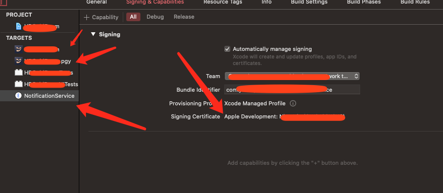 iOS Embedded binary is not signed with the same certificate as the parent app. Verify the embedded b