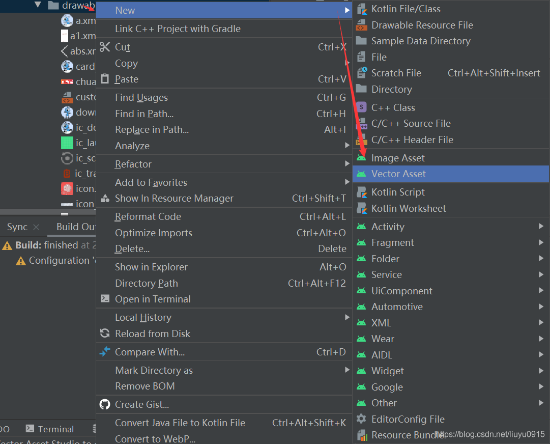 Vector2drawable 批量将png图片转换成android使用的矢量图 Liuyu0915的博客 Csdn博客