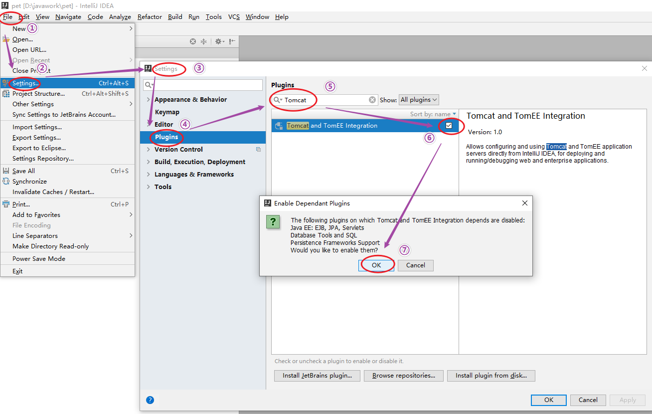 在idea中Run/Debug Configurations中没有Tomcat Server的解决办法