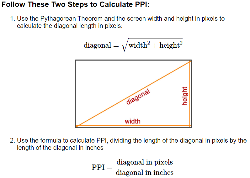 calculate PPI