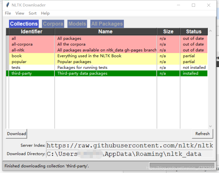NLTK安装方法_nltk安装教程-CSDN博客