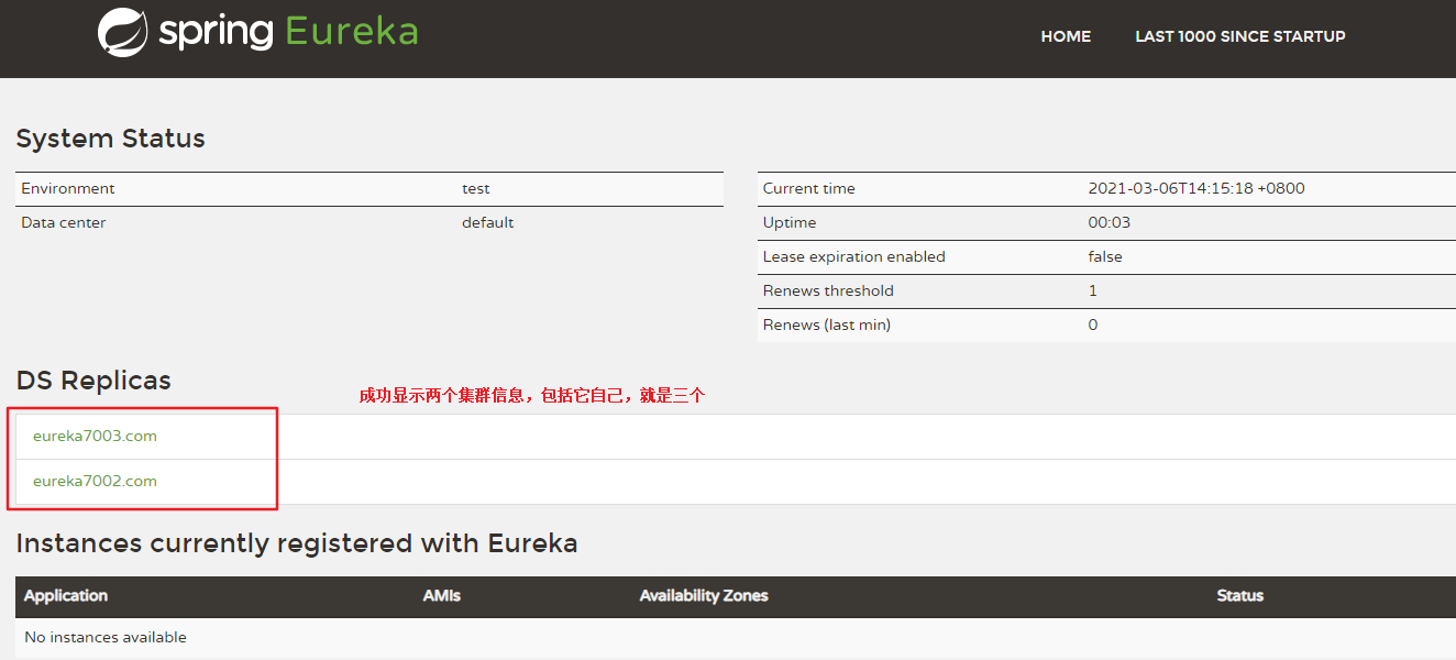 springcloud笔记之eureka集群配置