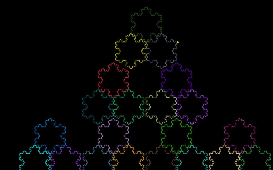 python之turtle库画科赫雪花-python黑洞网