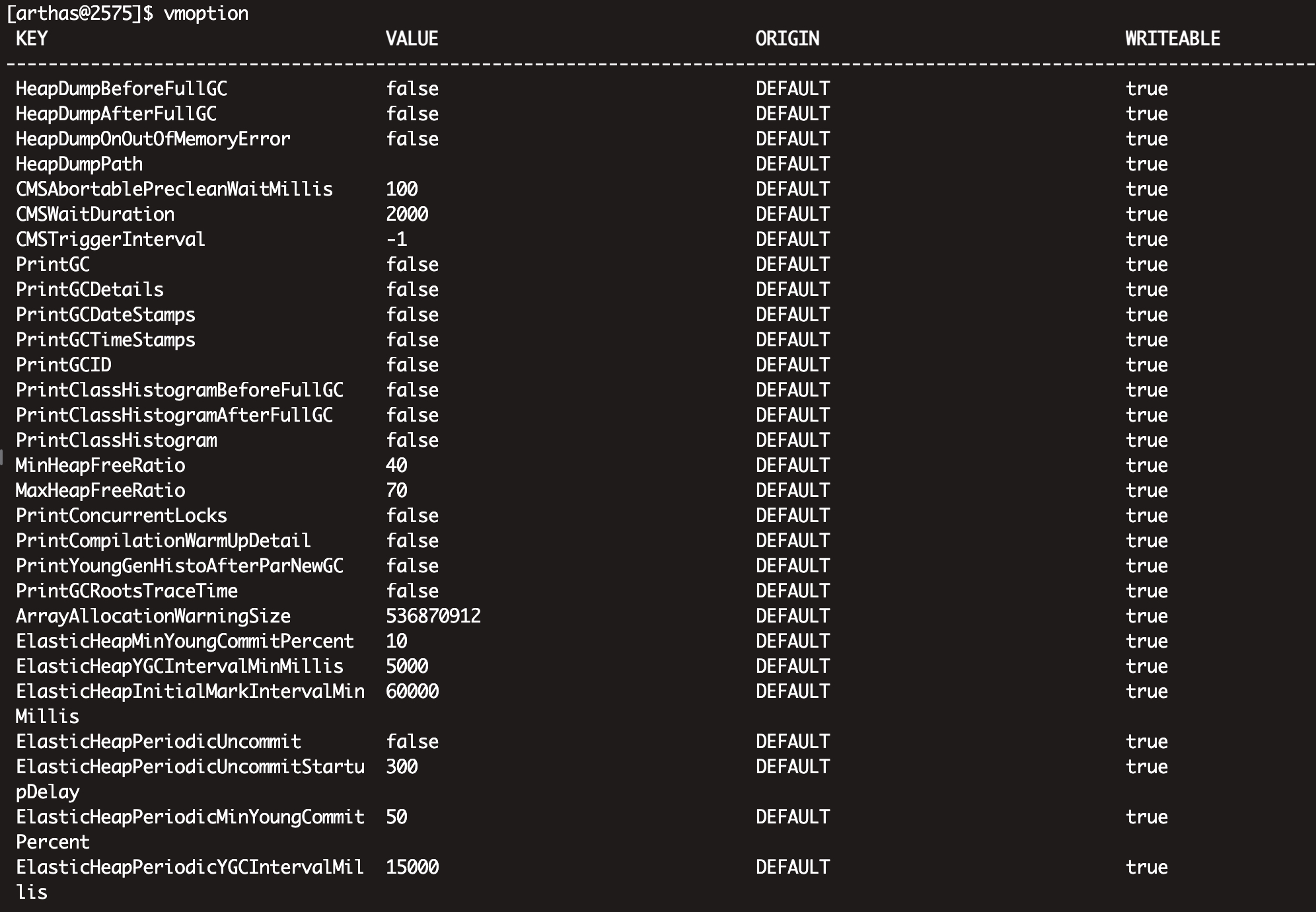 Arthas JVM相关命令_arthas jvm maxfiledescriptorcountCSDN博客