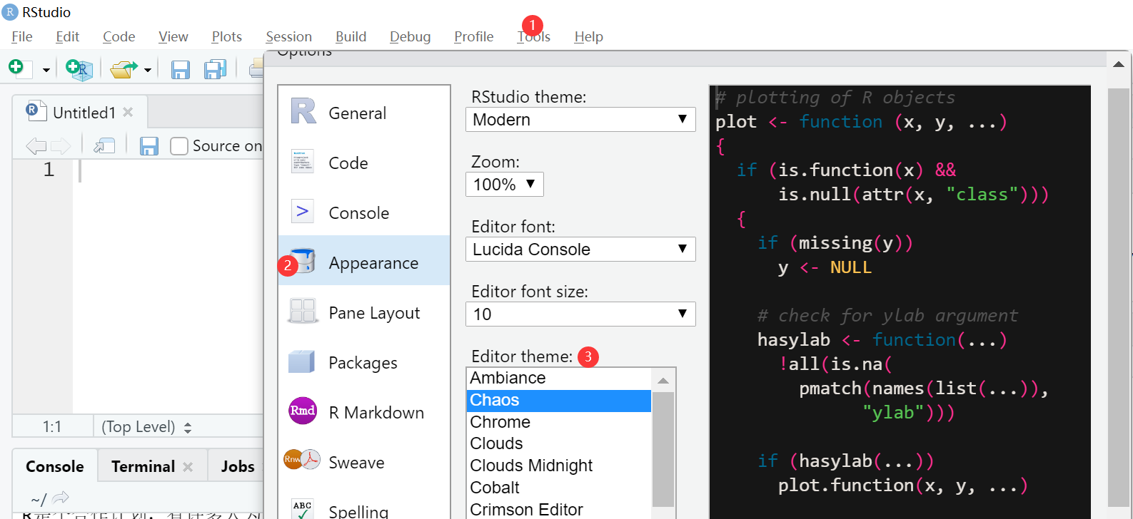 r语言入门学习rstudio的安装与学习