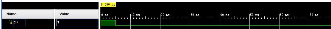 时钟脉冲仿真