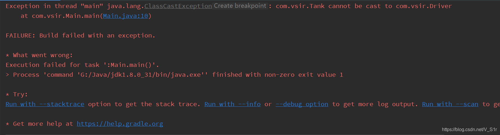 踩坑日记-Exception in thread “main“ java.lang.ClassCastException: com ...
