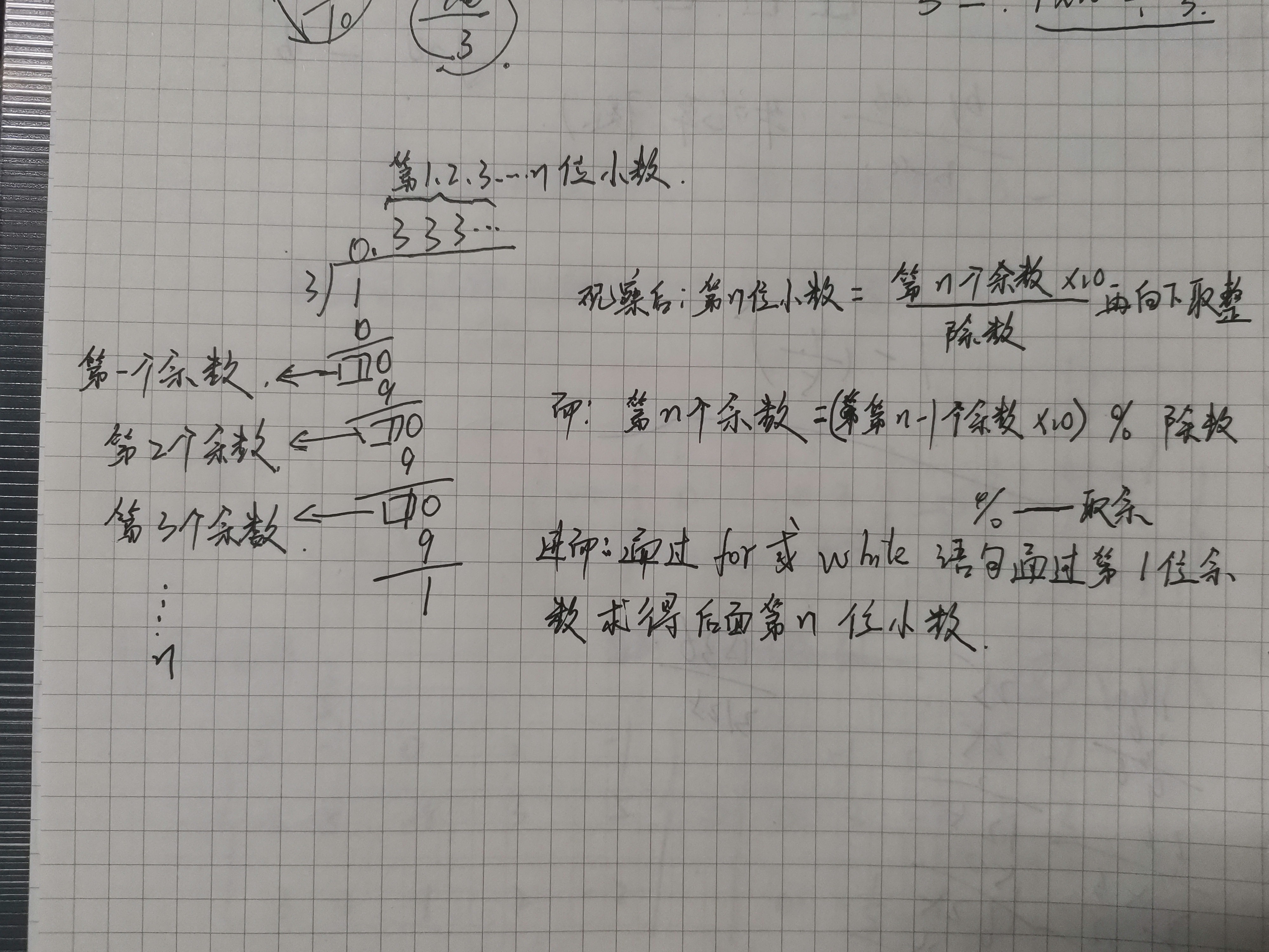 小数点后面第n位 0 N Zjf的博客 Csdn博客 分数a B化为小数后 小数点后第n位的数字是多少