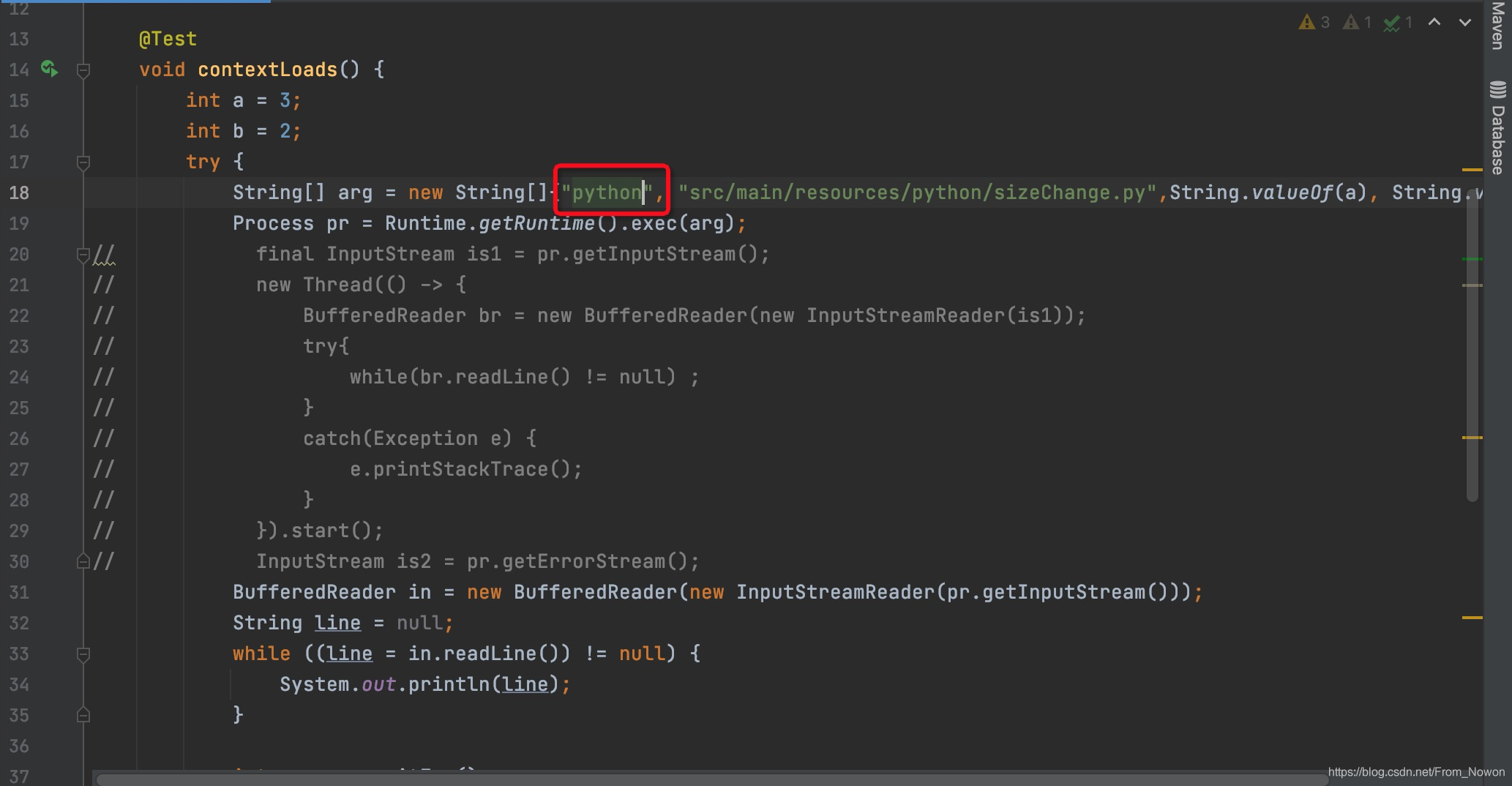 java通过Runtime.getRuntime().exec调用python脚本解决bug总结_java runtime exec 执行慢 ...