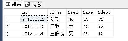 SQL的增删改查 3.8课程记录