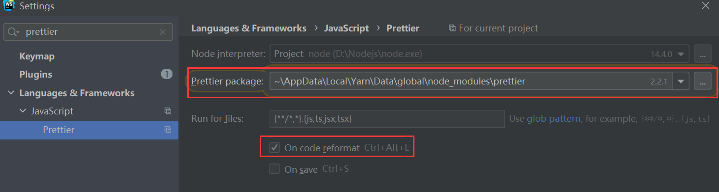 WebStrom 设置 Prettier 作为代码格式工具(其他jetbrains系列软件的也一样)_webstorm代码格式化工具-CSDN博客