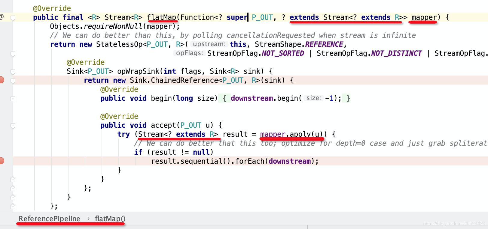 java stream 原理 flatMap 原理 ,案例Exception分析_flatmap 必须要有return吗-CSDN博客