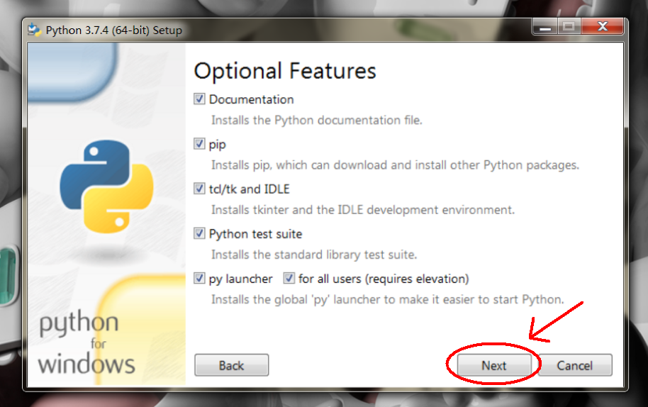 Windows Installing the Python Environment - Programmer Sought