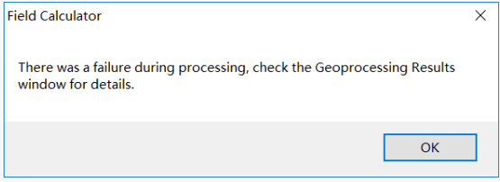 There was a failure during processing. Check the_there was a failure ...