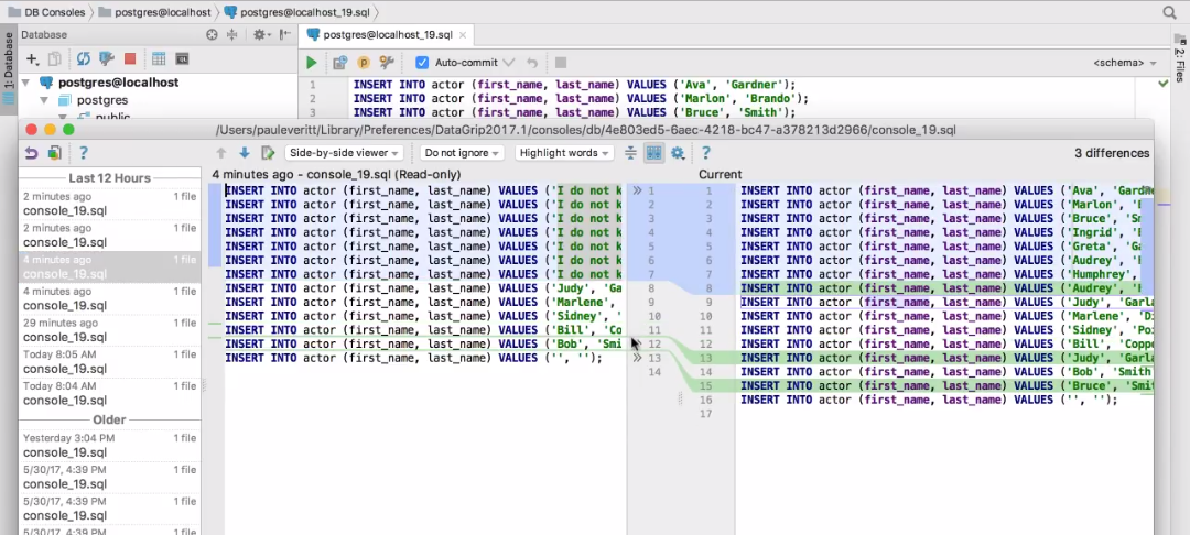 哪个是最好的PostgreSQL GUI-Datagrip