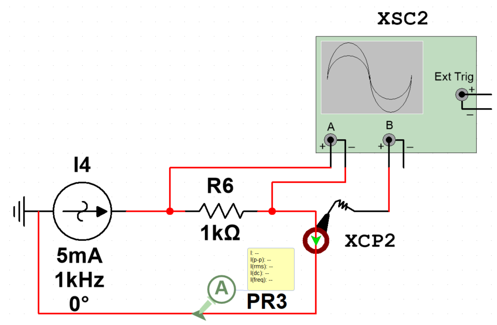 双击图纸上的current clamp,可以打开current clamp的设置界面如下图