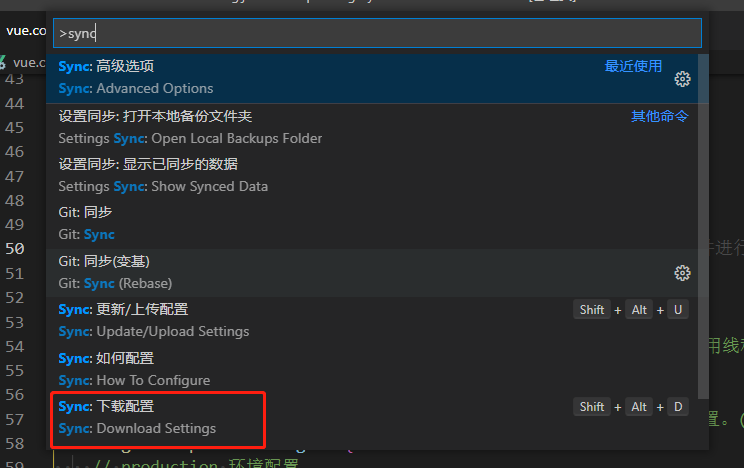 Settings Sync 的使用