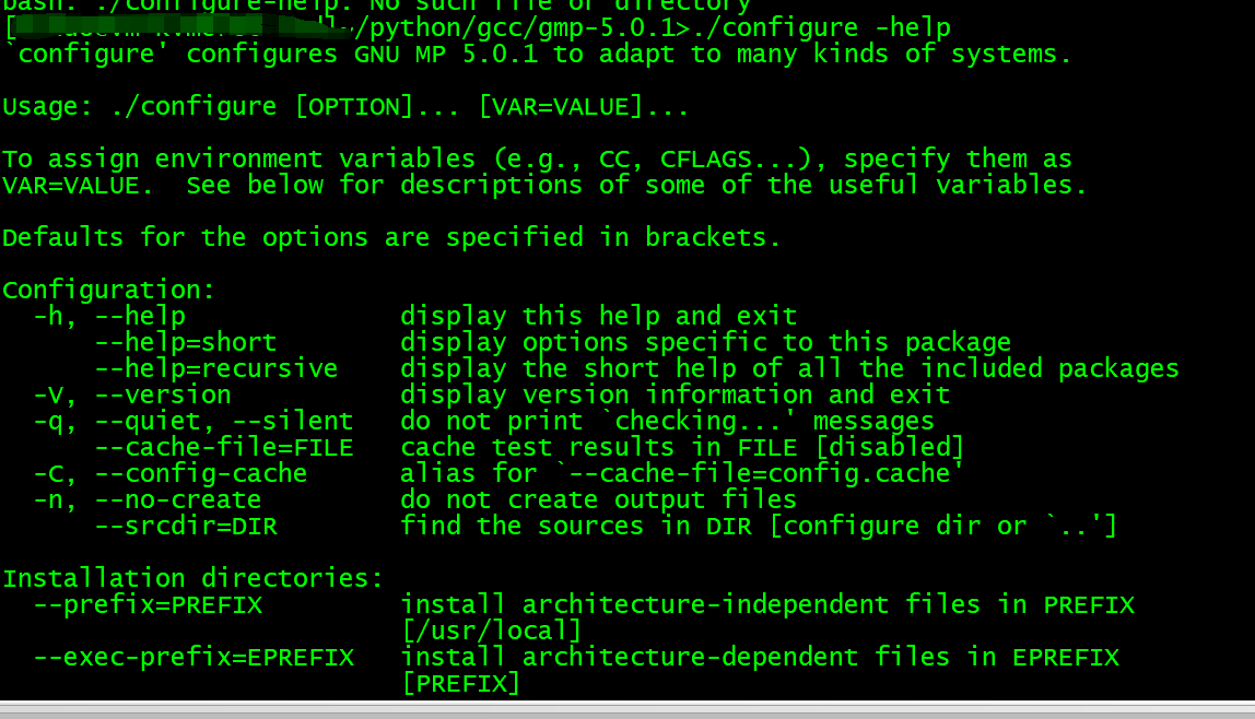 configure --prefix=/的作用和用法