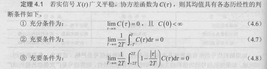 图片来自《随机信号分析（第四版）》作者：李晓峰 周宁 傅志中 李在铭
