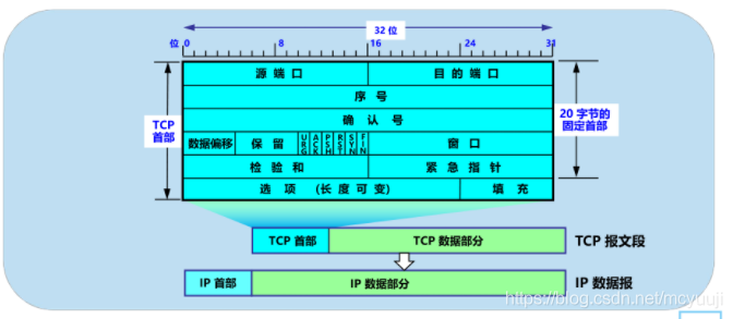 TCP首部格式