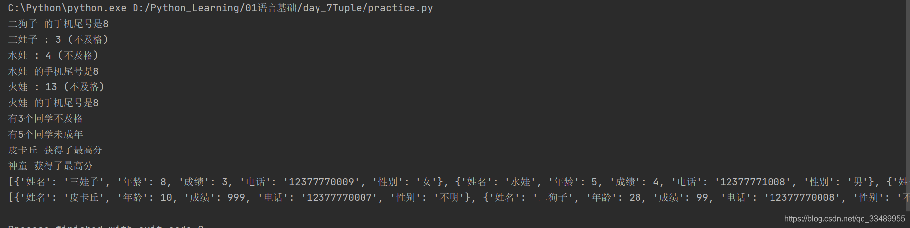 Python List、tuple和字典(3.9)_使用变量x , 定义x为x1、x2的数组字典,并定义列名为x1、x2-CSDN博客