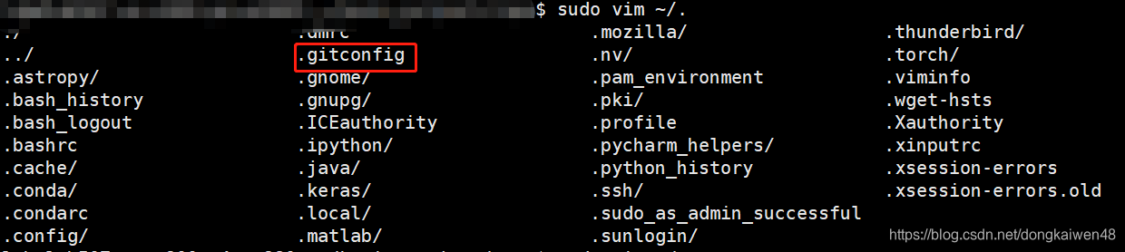 找来找去发现一个文件