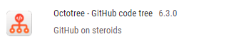 Octotree - GitHub code tree