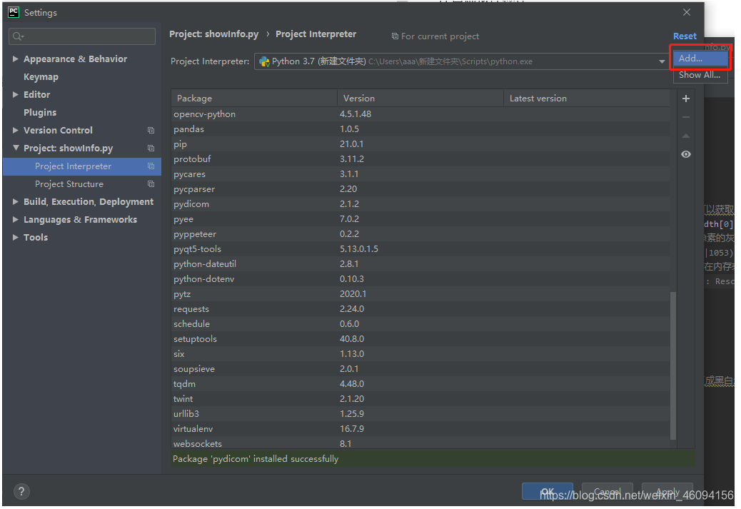 python添加第三方库_python添加库_YoloYan的博客-CSDN博客