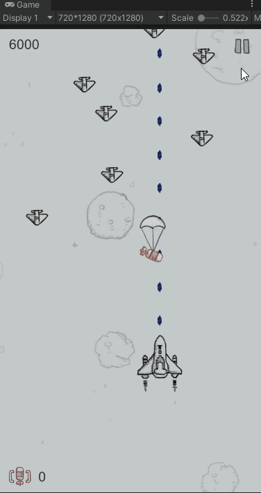 游戏开发实战使用unity2019制作仿微信小游戏飞机大战十三游戏暂停