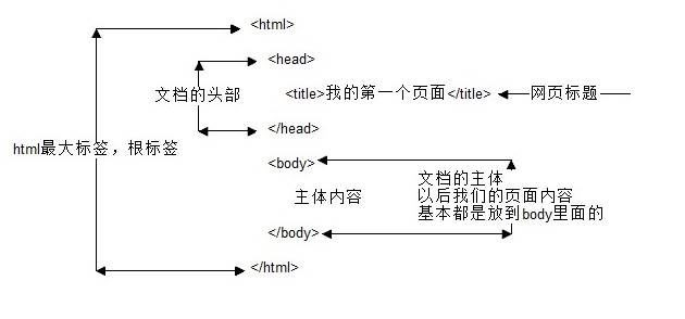 html骨架