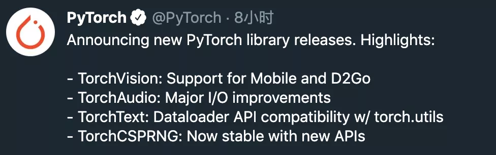 PyTorch 1.8发布，支持 AMD GPU 和 Python插图1