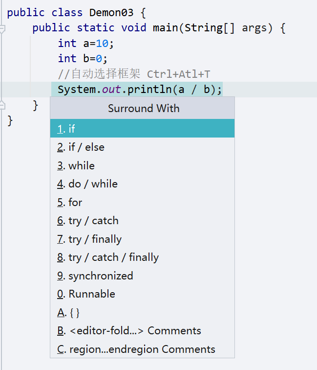 Java learning note 08-abnormal processing - Programmer Sought