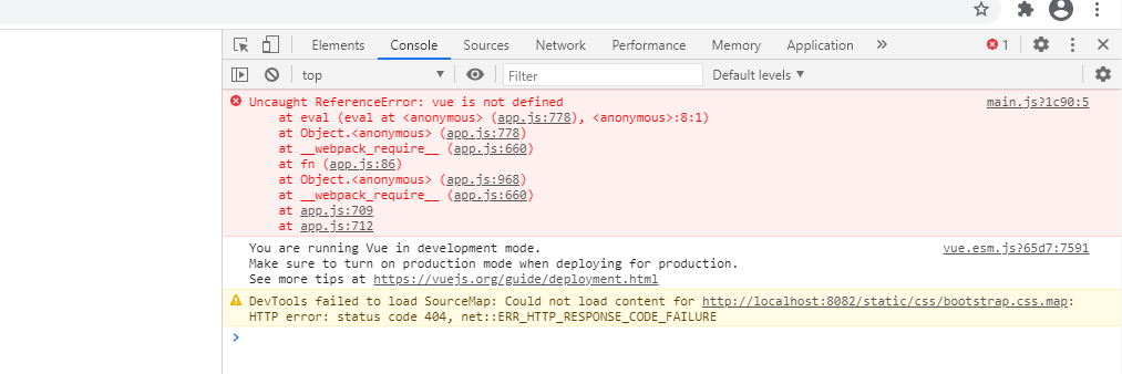 Vue 项目报错提示uncaught Referenceerror Vue Is Not Defined 淮水竹亭 Csdn博客