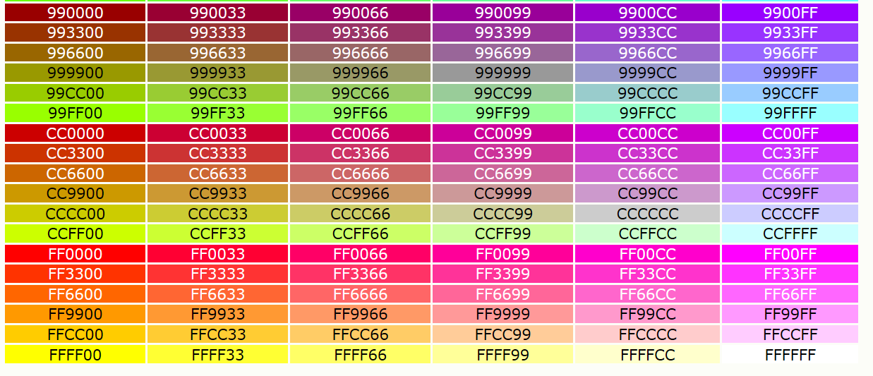 HTML 初学（十五）- 颜色_科技蓝 颜色搭配 html-CSDN博客
