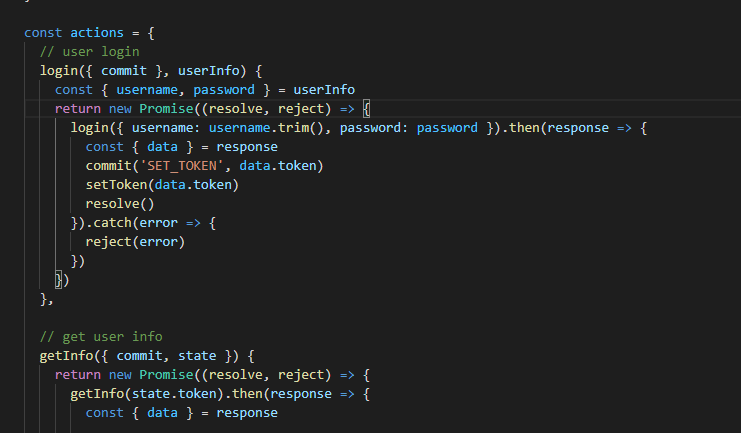 博客搭建 2 理解vue element admin项目代码