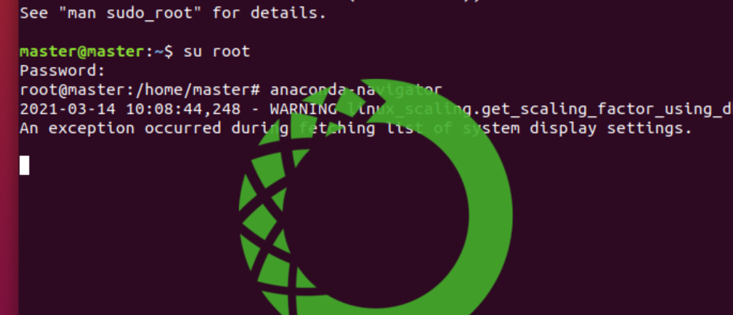 reinstall anaconda using sudo linux