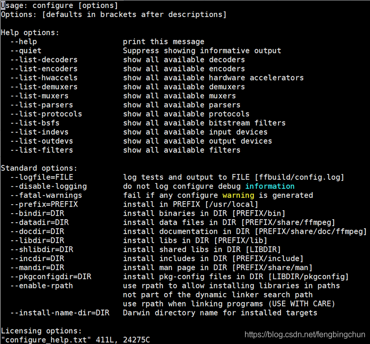 Record FFmpeg-4.2.3 source code compilation and installation ...