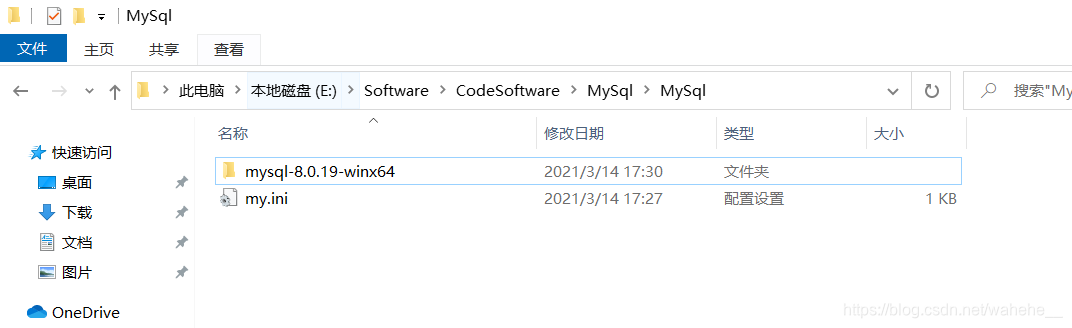 C:\Users\lenovo\Desktop\CodeStudyingResource\数据库\安装MySql\image-20210314173659581.png