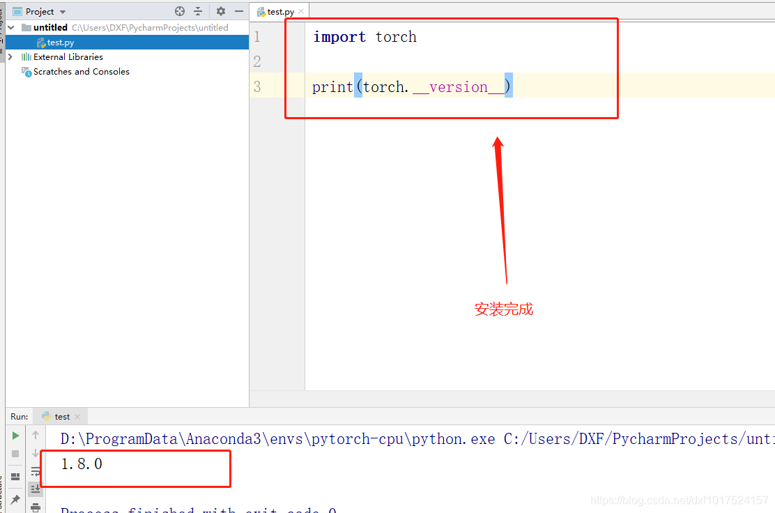 手把手搭建深度学习环境:超详细的Pytorch+专业版Pycharm+Anaconda CPU版安装环境搭建_台式机配置深度学习pycharm ...